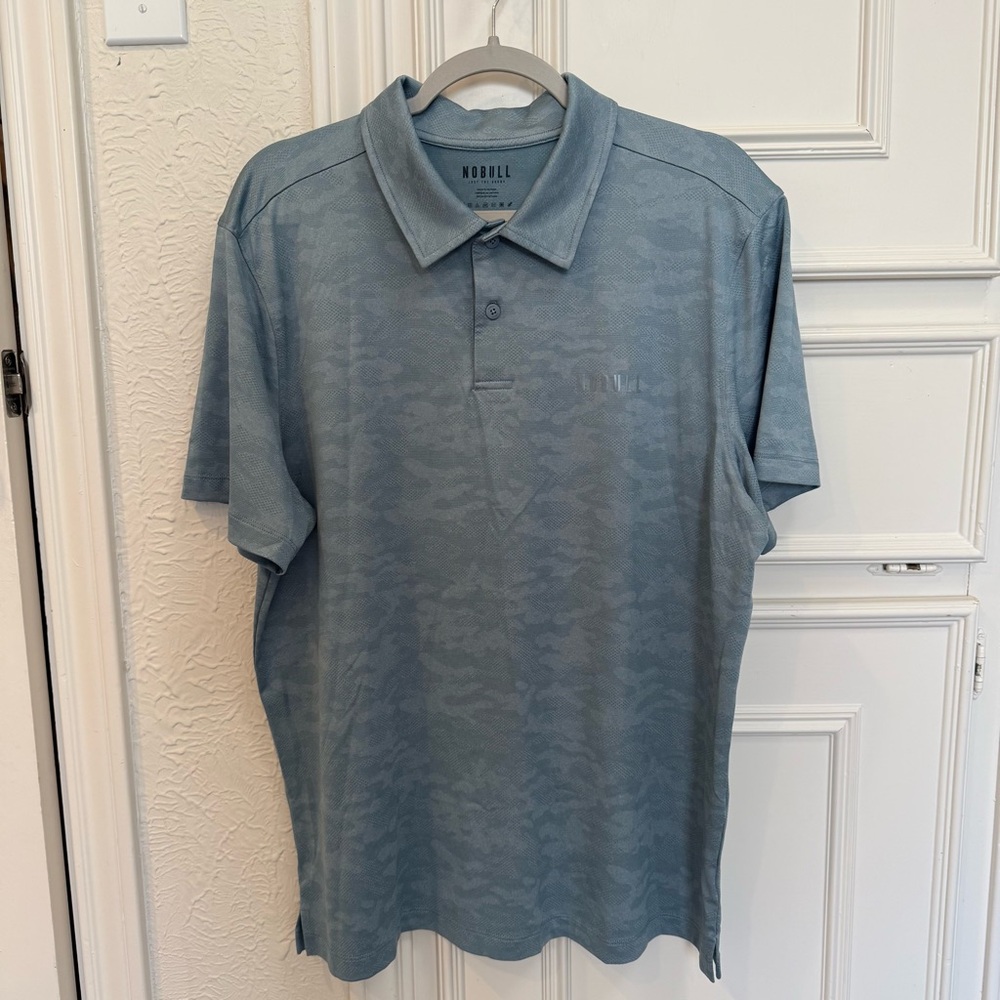 NOBULL Men's Subtle Camo Polo Shirt